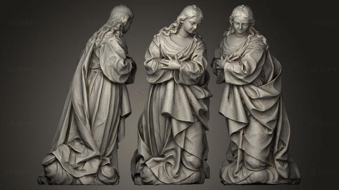 3D модель Богородица в поклонении (STL)